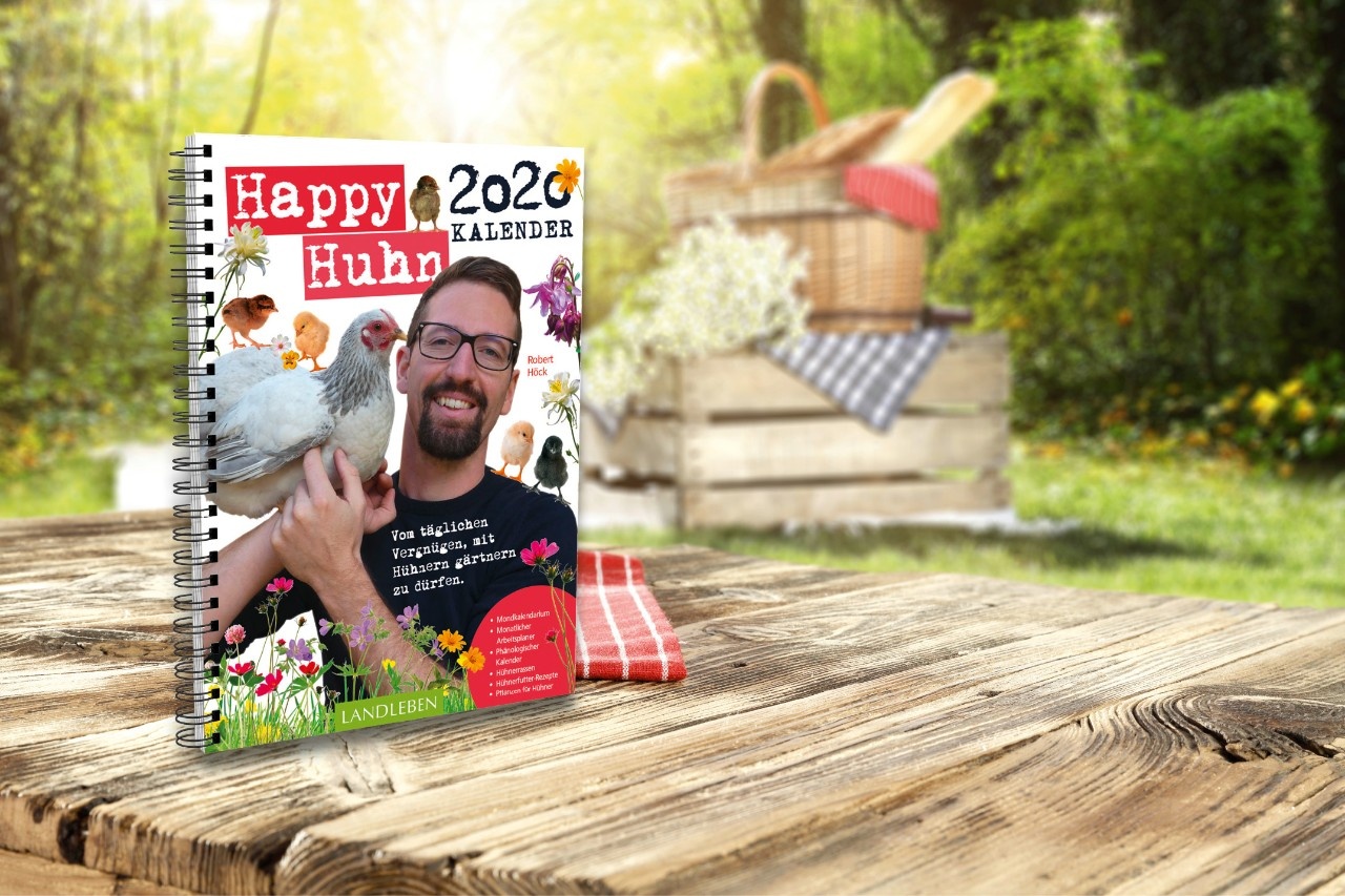 Der Huhner Flusterer happy huhn kalender 2021