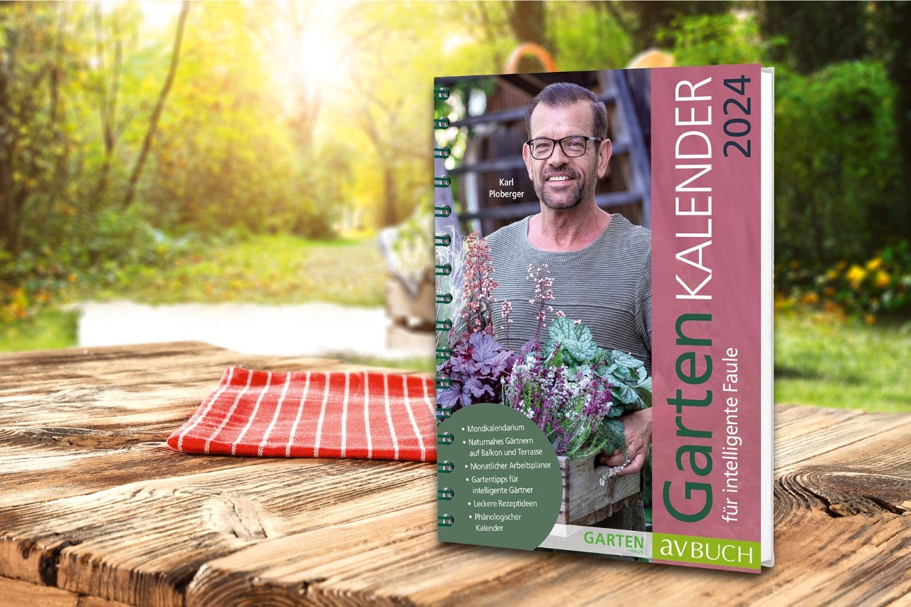 Jetzt sichern Gartenkalender 2024 für intelligente Faule