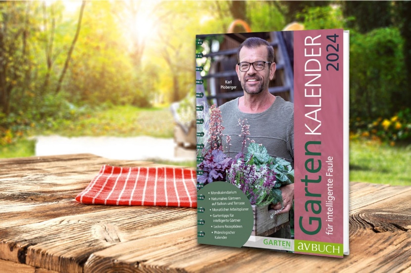 Jetzt sichern Gartenkalender 2024 für intelligente Faule