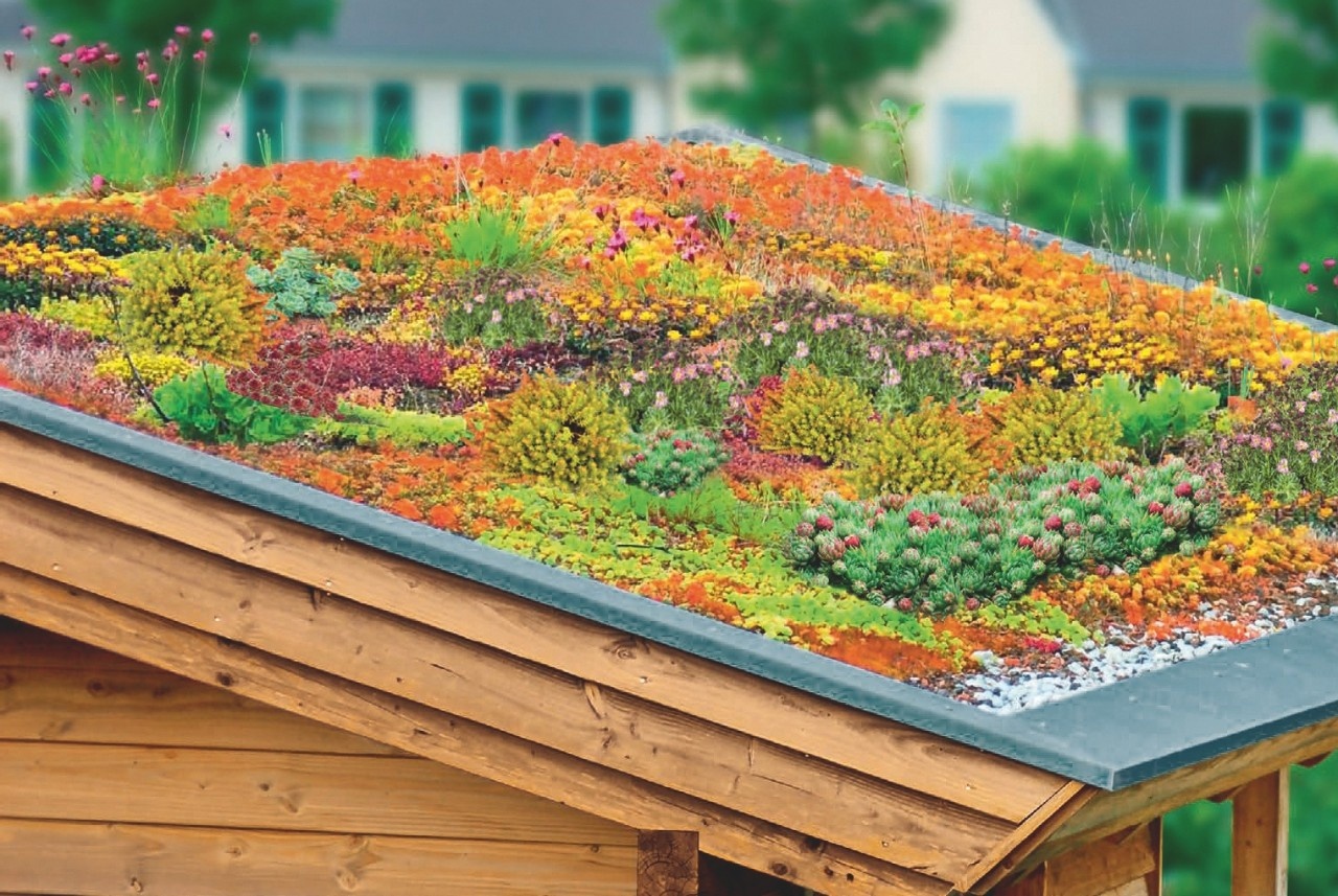 Dachgartensubstrat für pflegeleichte Begrünungen